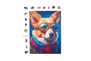 Dėlionė Milliwood Cold is Cool Colin Corgi Dog, 316 d. цена и информация | Пазлы | pigu.lt