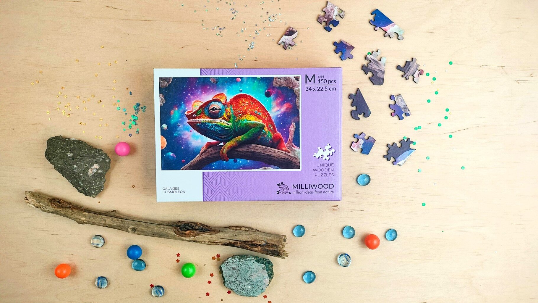 Dėlionė Milliwood Galaxies Cosmoleon, 150 d. цена и информация | Dėlionės (puzzle) | pigu.lt