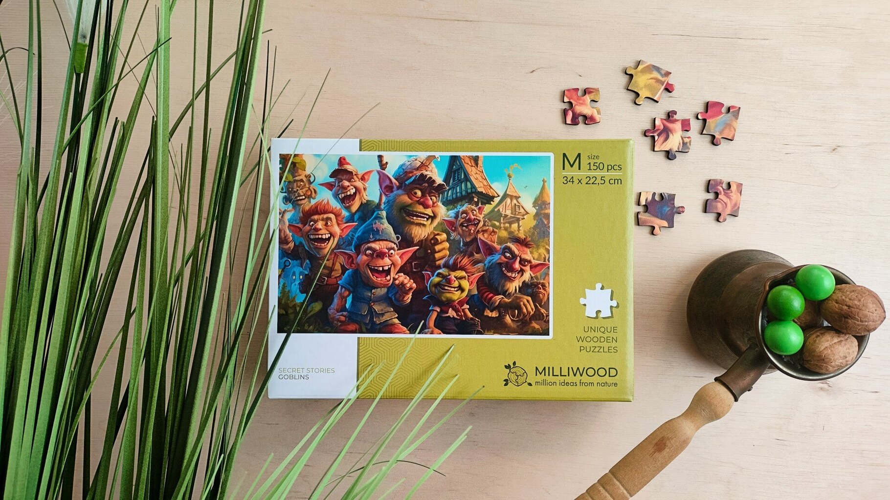 Dėlionė Milliwood Secret Stories Goblinai, 150 d. kaina ir informacija | Dėlionės (puzzle) | pigu.lt