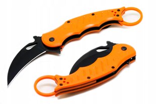 Sulankstomas peilis Karambit FX F478-OR, 7,4 cm kaina ir informacija | Turistiniai peiliai, daugiafunkciniai įrankiai | pigu.lt