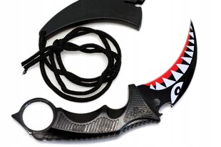 Turistinis peilis Karambit EDC Cima, juodas цена и информация | Туристические ножи, многофункциональные приборы | pigu.lt