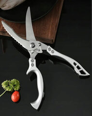 Кухонные ножницы-нож 2 в 1 с ножнами цена и информация | Ножи и аксессуары для них | pigu.lt