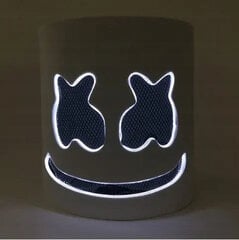 Светодиодная светящаяся маска Marshmello цена и информация | Карнавальные костюмы | pigu.lt