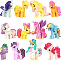 Набор фигурок My Little Pony из 12 штук цена и информация | Игрушки для девочек | pigu.lt