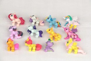 Figūrėlių rinkinys My Little Pony, 12 d. kaina ir informacija | Žaislai mergaitėms | pigu.lt