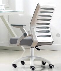 Biuro kėdė StandHeiz, 60x60x97 cm, balta kaina ir informacija | Biuro kėdės | pigu.lt