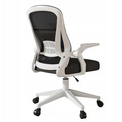 Biuro kėdė StandHeiz, 50x51x109 cm, juoda/balta kaina ir informacija | Biuro kėdės | pigu.lt