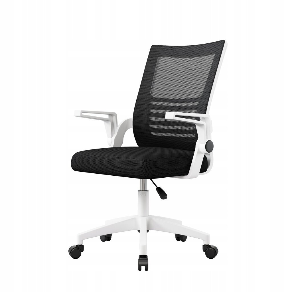 Biuro kėdė StandHeiz, juoda/balta цена и информация | Biuro kėdės | pigu.lt