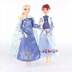 Lėlės Elsa ir Ana su Olafu Frozen, 30 cm kaina ir informacija | Žaislai mergaitėms | pigu.lt