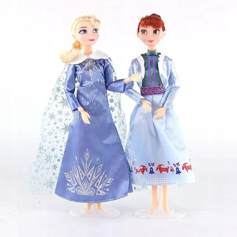 Lėlės Elsa ir Ana su Olafu Frozen, 30 cm цена и информация | Žaislai mergaitėms | pigu.lt