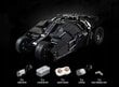 Sukonstruojamas nuotoliniu būdu valdomas Batmobilis, juodas, 2830 d. kaina ir informacija | Konstruktoriai ir kaladėlės | pigu.lt
