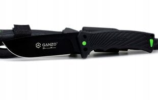 Нож Ganzo G8012v2 Bushcraft выживание EDC с футляром цена и информация | Туристические ножи, многофункциональные приборы | pigu.lt