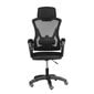 Biuro kėdė StandHeiz, 48x60x118 cm, juoda kaina ir informacija | Biuro kėdės | pigu.lt