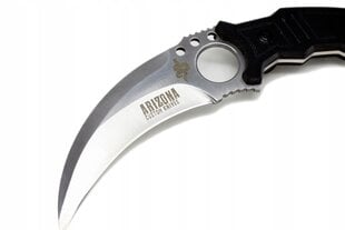 Карамбит Arizona G10-SL: Прочный нож с анти-скользящей рукоятью цена и информация | Туристические ножи, многофункциональные приборы | pigu.lt