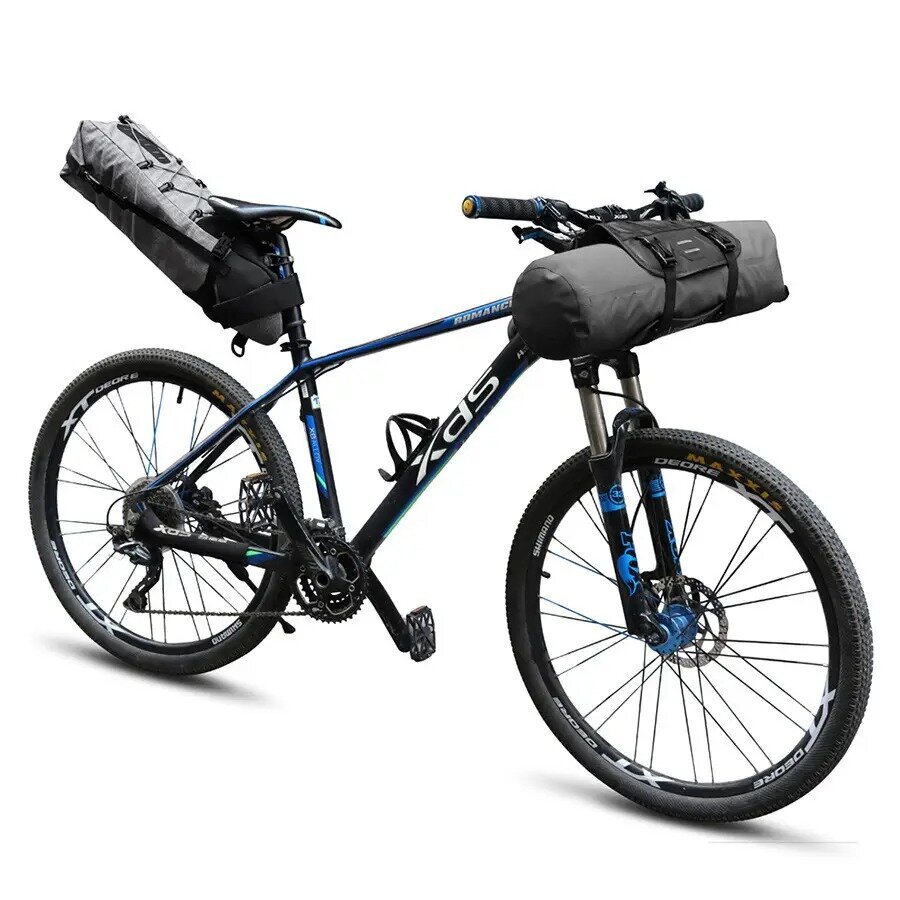 Dviračių krepšys NewBoler, juodas цена и информация | Kiti dviračių priedai ir aksesuarai | pigu.lt
