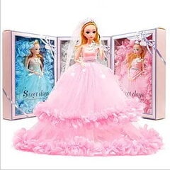 Шарнирная кукла в свадебном платье 30 см цена и информация | Игрушки для девочек | pigu.lt