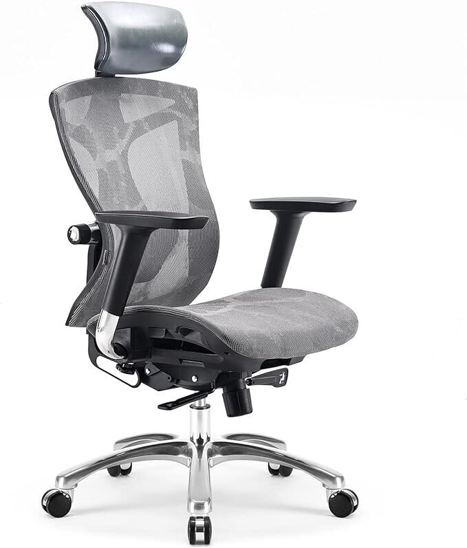 Biuro kėdė Sihoo, juoda kaina ir informacija | Biuro kėdės | pigu.lt