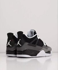 Nike sportiniai batai vyrams Air Jordan 4 Retro Fear Pack, pilki/juodi kaina ir informacija | Kedai vyrams | pigu.lt