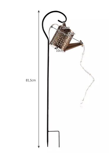 Saulės lempa su girlianda PerfPerform, 1 vnt. kaina ir informacija | Lauko šviestuvai | pigu.lt