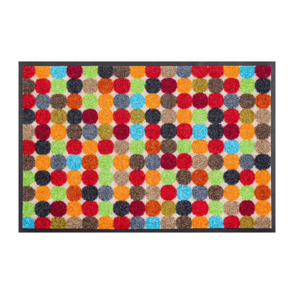 Kleen-Tex durų kilimėlis Mikado Dots 40x60 cm цена и информация | Durų kilimėliai | pigu.lt