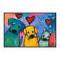 Kleen-Tex durų kilimėlis Doggies 40x60 cm цена и информация | Durų kilimėliai | pigu.lt