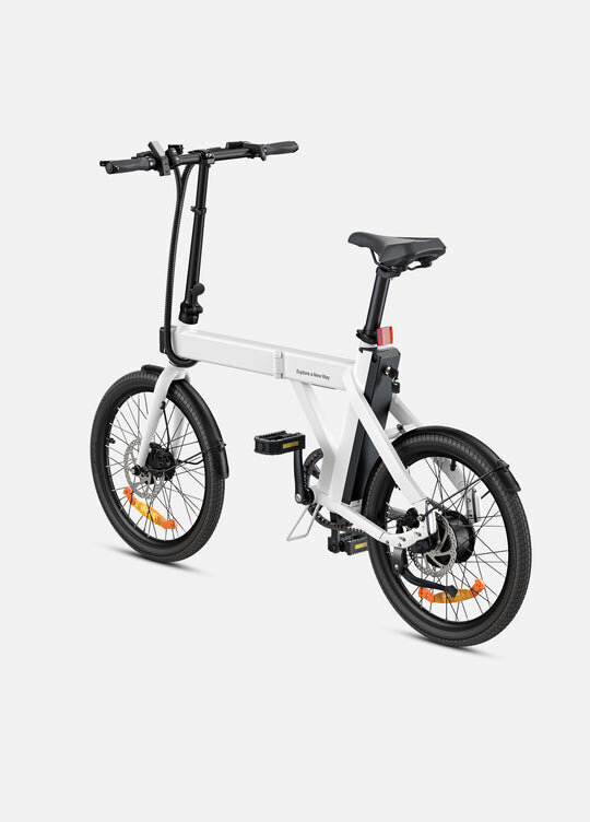 Elektrinis dviratis Engwe P20 20", baltas цена и информация | Elektriniai dviračiai | pigu.lt