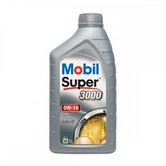 Mobil Super 3000 OW-16 variklio alyva, 1L kaina ir informacija | Variklinės alyvos | pigu.lt