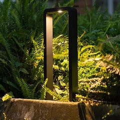 Столб освещения Square Heckermann со встроенным светодиодным источником 30 см цена и информация | Уличные светильники | pigu.lt