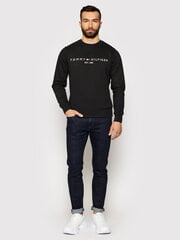 Мужской свитер Tommy Hilfiger MW0MW11596, черный цена и информация | Мужские толстовки | pigu.lt