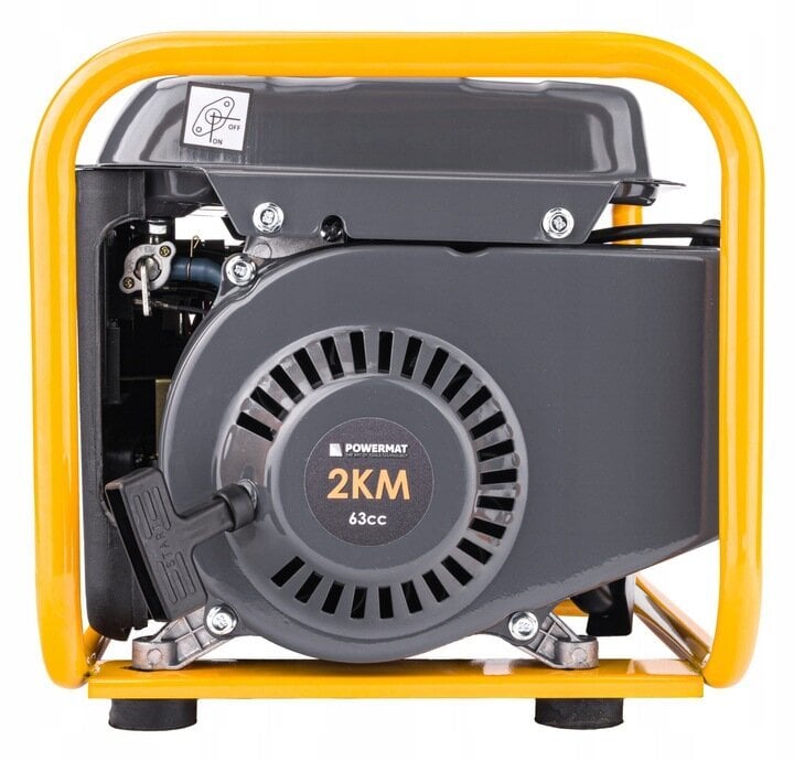 Benzininis elektros generatorius Powermat PM-AGR-1200M, 1200W, 230V цена и информация | Elektros generatoriai | pigu.lt