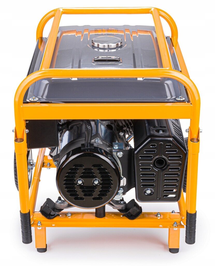 Benzininis elektros generatorius Powermat PM-AGR-6500M-K, 6500W, 2x230V kaina ir informacija | Elektros generatoriai | pigu.lt