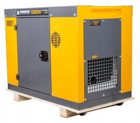 Dyzelinis elektros generatorius Powermat PM-AGR-10000MD, 10000W, 230V/400V/12V цена и информация | Электрогенераторы | pigu.lt