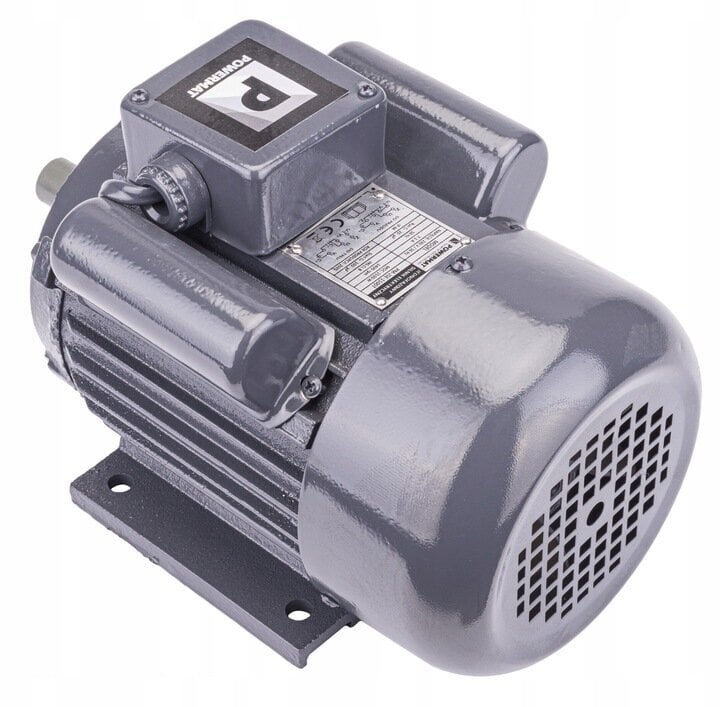 Vienfazis elektros variklis Powermat PM-JSE-1500T, 1,5kW 230V 2AG kaina ir informacija | Elektros generatoriai | pigu.lt