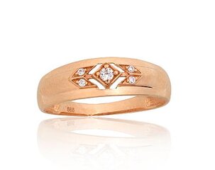 Auksinis žiedas 585 Aurum,17.5 kaina ir informacija | Žiedai | pigu.lt