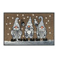 Kleen-Tex durų kilimėlis Christmas Gnomes Beige 40x60 cm цена и информация | Durų kilimėliai | pigu.lt