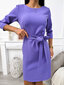 Suknelė moterims Melilja, violetinė kaina ir informacija | Suknelės | pigu.lt