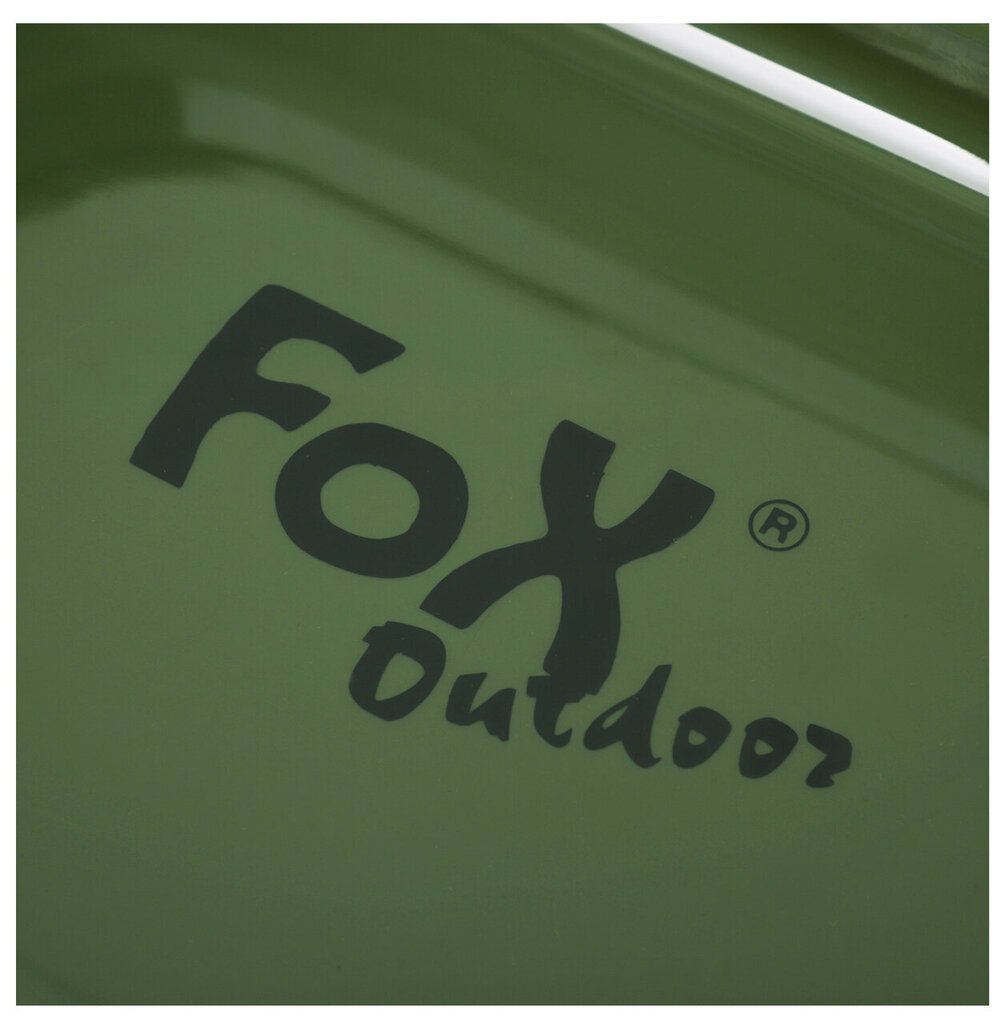 Sulankstomas turistinis krepšelis Fox Outdoor, 9L, žalias kaina ir informacija | Kitas turistinis inventorius | pigu.lt
