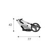 Universalus vežimėlis Lonex Cosmo 2in1, cos 10 kaina ir informacija | Vežimėliai | pigu.lt