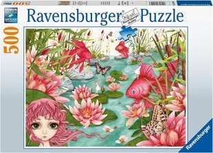 Dėlionė Ravensburger Minu's Pond Daydreams, 500d. kaina ir informacija | Dėlionės (puzzle) | pigu.lt