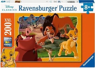 Dėlionė Ravensburger karalius Liūtas, 200 d. kaina ir informacija | Dėlionės (puzzle) | pigu.lt