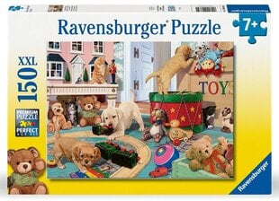 Dėlionė Ravensburger Little Paws Playtime, 150 d. kaina ir informacija | Dėlionės (puzzle) | pigu.lt
