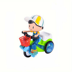 Музыкальная вращающаяся игрушка-велосипед цена и информация | Игрушки для мальчиков | pigu.lt
