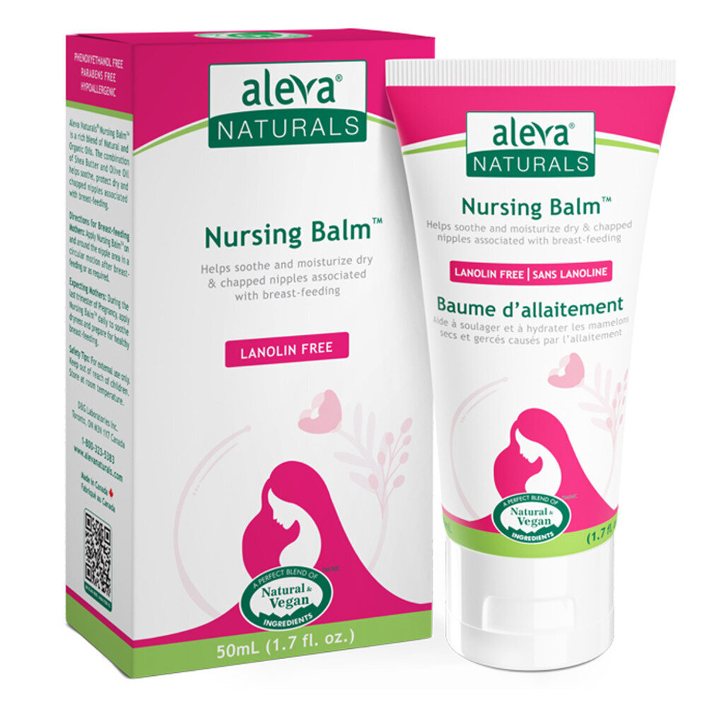 Balzamas maitinančioms Aleva Naturals Nursing Balm, 50 ml цена и информация | Kosmetika vaikams ir mamoms | pigu.lt