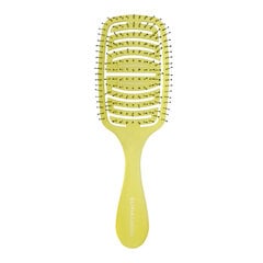 Plaukų šepetys Olivia Garden iDetangle Pride Yellow, 1 vnt. kaina ir informacija | Šepečiai, šukos, žirklės | pigu.lt