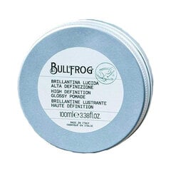 Plaukų pomada Bullfrog High Definition Glossy Pomade, 100 ml kaina ir informacija | Plaukų formavimo priemonės | pigu.lt