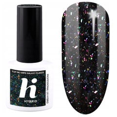 Hibridinis nagų lakas Hi Hybrid, Top No Galaxy Flakes, 5 ml цена и информация | Лаки, укрепители для ногтей | pigu.lt