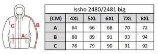 Куртка мужская Issho 2480 цена и информация | Мужские куртки | pigu.lt