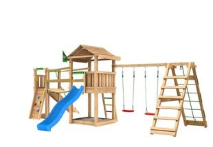 Žaidimų aikštelė Jungle Gym House Clutter Bridge 2 Climb kaina ir informacija | Vaikų žaidimų nameliai | pigu.lt