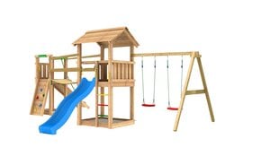 Žaidimų aikštelė Jungle Gym Casa Clutter Bridge 2 Swing цена и информация | Детские игровые домики | pigu.lt