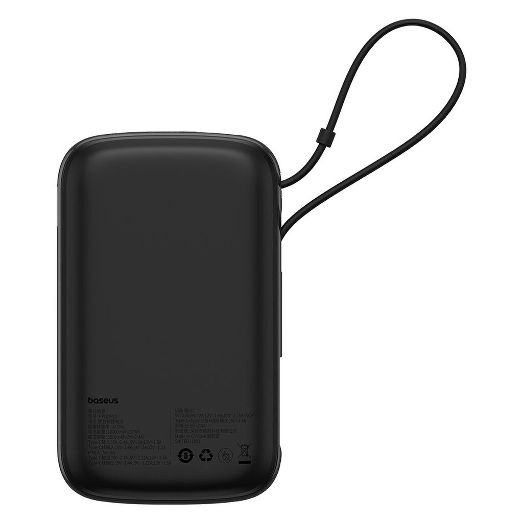 Baseus Qpow Pro+ 10000mAh kaina ir informacija | Atsarginiai maitinimo šaltiniai (power bank) | pigu.lt